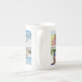 あなたの10台の写真及び文字の骨灰磁器のマグ ボーンチャイナマグカップ (裏面)