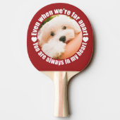 あなたの2写真ファーアパートラブ卓球ラケット 卓球ラケット (裏面)