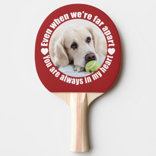 あなたの2写真ファーアパートラブ卓球ラケット 卓球ラケット (正面)