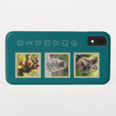 あなたの3つの写真及び名前をカスタムするの電話箱 Case-Mate iPhoneケース (裏面(横))