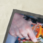 あなたの4つの写真及び一流のカスタムなビーチタオル ビーチタオル (インサイチュ)