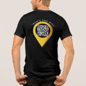 あなたの411は?Tシャツ トライブレンドTシャツ (裏面)
