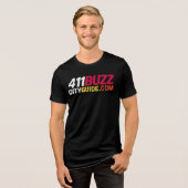 あなたの411は?Tシャツ トライブレンドTシャツ (正面全面)