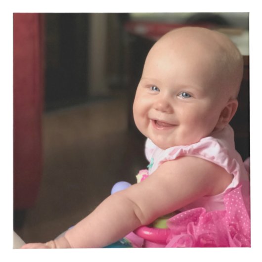 あなたの5つの写真が付いているパーソナライズな写真の立方体 フォトキューブ (右)