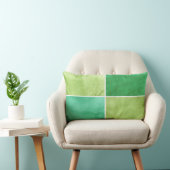 あなたの6のための多彩な水彩画の背景 ランバークッション (椅子)