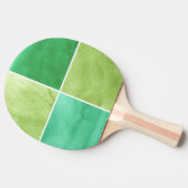 あなたの6のための多彩な水彩画の背景 卓球ラケット (横)