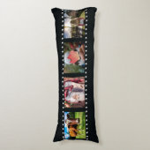 あなたの8つの写真のカスタムなテンプレートの体の枕 ボディピロー (正面縦)