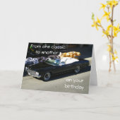 あなたの「クラシック誕生日」の一つのから別のデバイスへ カード (黄色い花)