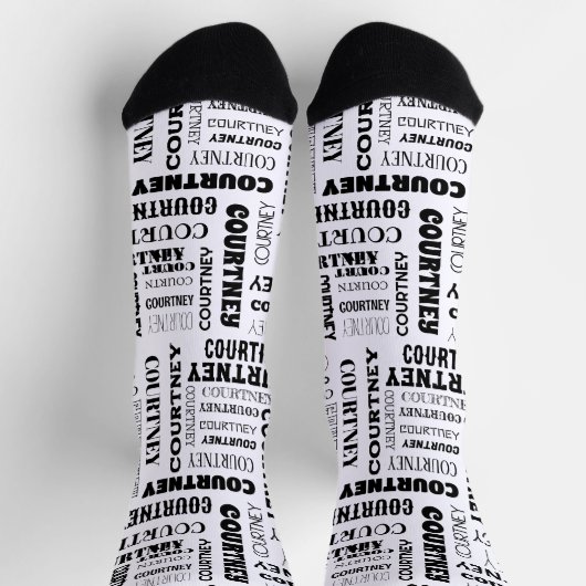 あなたの(中くらいの長さの)名前はこれらのすべてである ソックス (上部)