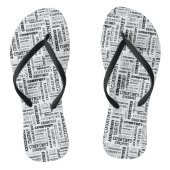 あなたの(中くらいの長さの)名前はこれらのすべてである ビーチサンダル (ソール)