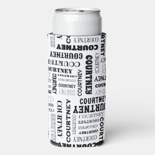 あなたの(中くらいの長さの)名前はすべてこの上 スリム缶クーラー (Seltzer裏面)