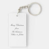 あなたの+写真| family|photo |のクリスマス+写真 キーホルダー (裏面)