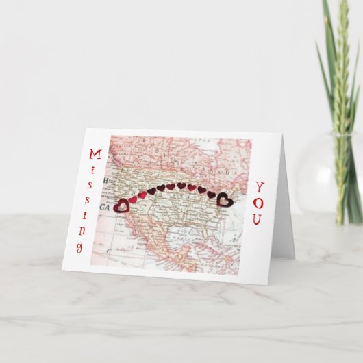 あなたの*誕生日*は、恋しく思私をより一層豊かにします カード (正面)