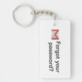あなたの(Gmail)パスワードkeychainを忘れました キーホルダー (正面)