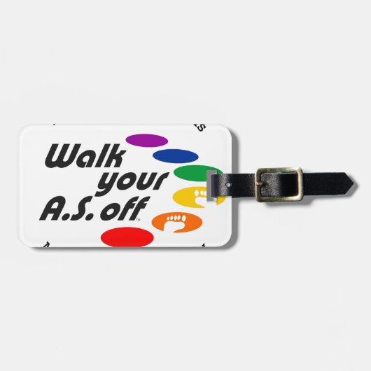 あなたのA.S.歩きます ラゲッジタグ (正面横)