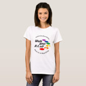 あなたのA.S.歩きます Tシャツ (正面フル)
