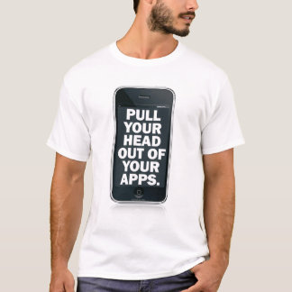 あなたのapps.からあなたの頭部を引き抜いて下さい tシャツ
