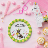 あなたのChihuahia犬のパーティーとのハッピーバースデー ペーパープレート (パーティー)