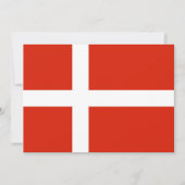 あなたのDannebrogをカスタマイズ! パーティの招待状 招待状 (正面)