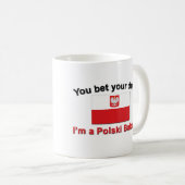 あなたのDupa… Babciaを賭けました コーヒーマグカップ (正面右)