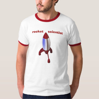 あなたのGeniousを展示するロケットの科学者のTシャツ Tシャツ