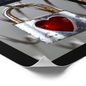 あなたのINSTAGRAM写真のコラージュカスタムポスター ポスター (角)