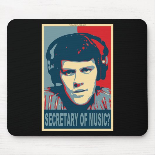 あなたのObamicon.Me マウスパッド (正面)