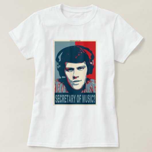 あなたのObamicon.Me Tシャツ (デザイン正面)