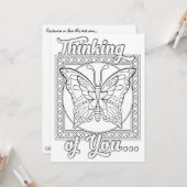 あなたのOrnaMENTALsの考えることはあなた専有物を着色します カード (正面/裏面インサイチュ)