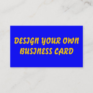 あなたのOWNBUSINESSカードを設計して下さい 名刺