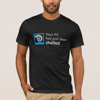あなたのPCはちょうど殻から取り出されました Tシャツ
