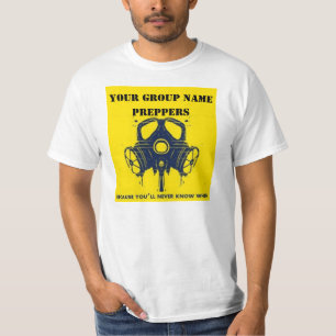あなたのPREPPERのグループ名 Tシャツ