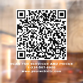 あなたのQRコードビジネスを白紙の状態から作りましょう ウィンドウサイン (シート2)
