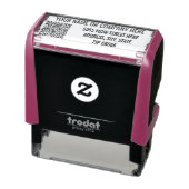 あなたのQRコード 名前 住所 企業スタンプ セルフインキングスタンプ (商品)