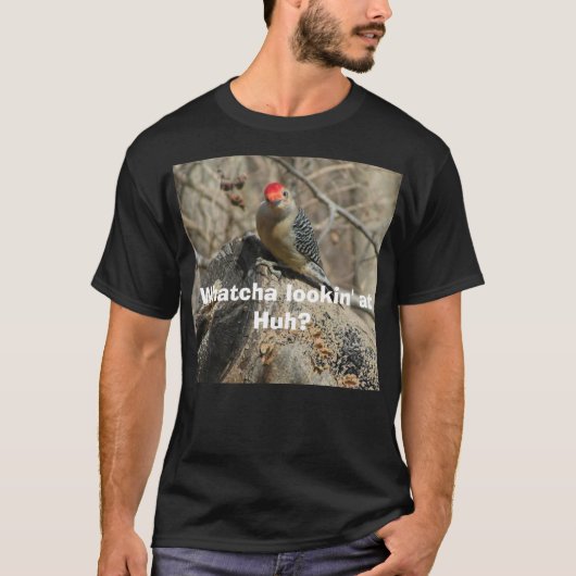 あなたのRedBelliedのキツツキLookin! Tシャツ (正面)