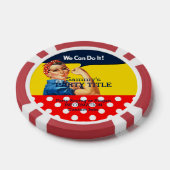 あなたのRosieチップカスタムがこれをパーソナライズする ポーカーチップ