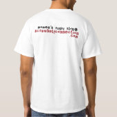 あなたのScrumhalfのつながり Tシャツ (裏面)