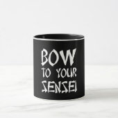 あなたのSenseiへの弓 マグカップ (中央)
