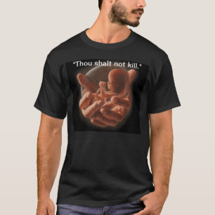 あなたのshaltのない殺害の妊娠中絶反対のワイシャツ tシャツ