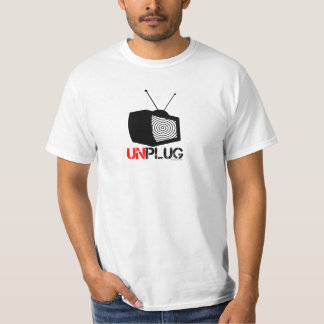 あなたのTVのプラグを抜いて下さい Tシャツ
