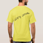 あなたのTVを殺して下さい Tシャツ (裏面)