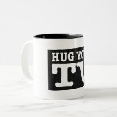 あなたのTV/マグを抱き締めて下さい ツートーンマグカップ (正面左)