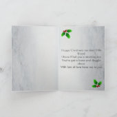 あなたのwestieのためのメリーなWestieのクリスマスカード シーズンカード (内部)