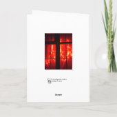 あなたのWindowsを閉めて下さい。 ハロウィンカード カード (裏面)