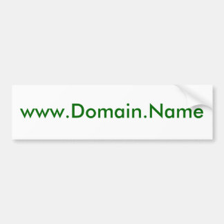 あなたのwww.Domain.Na私ここのデザイン バンパーステッカー