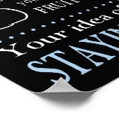 あなたはあなたは缶詰を知っている時…おもしろい缶詰のギフト ポスター (角)