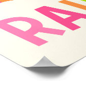 あなたはあなた自身の虹 ポスター (角)