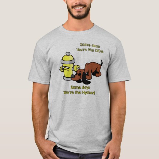 あなたはある日犬 Tシャツ (正面)