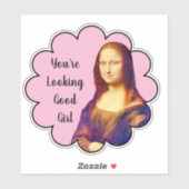 あなたはいい女の子 – モナリザ シール (シート)