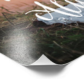 あなたはいつまでも私のカスタムウェディング フォトプリント            (角)